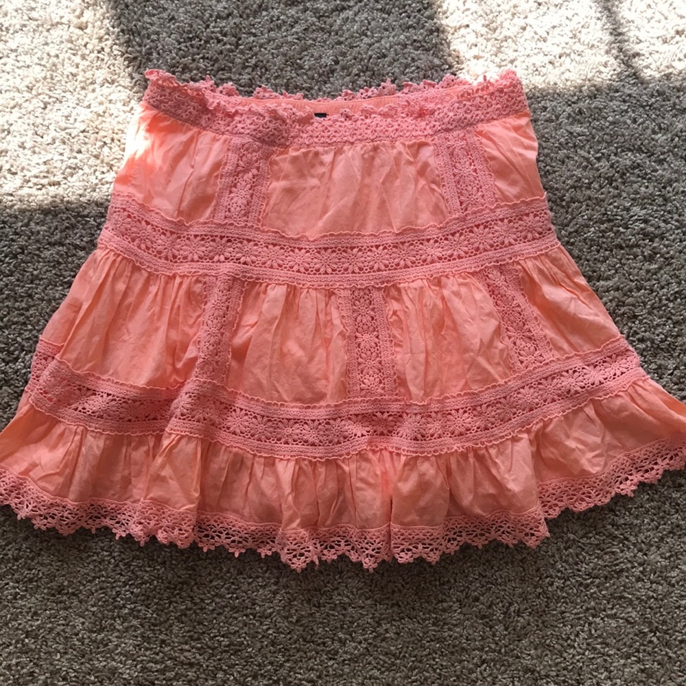 Victoria’s Secret Coral Sz S super cute skirt